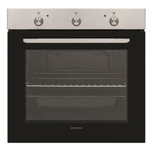 Cuptor electric Pyramis PO78021008PIX Black Glass si Inox, 8 functii, clasa A, 78 litri, timer mecanic, butoane retractabile - EpicHome.ro