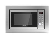 Cuptor microunde incorporabil Pyramis 30UG Silver, 28 litri, 900 W, 8 func?ii automate, 595x381x355mm - EpicHome.ro