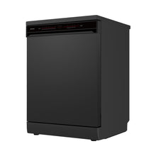 Masina de spalat vase Pyramis DWL 60FS Black, 14 Seturi, 7 programe, Clasa D, Power wash, Half load, Aquastop, Auto open, Child lock, 60 cm