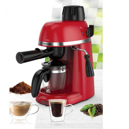 Espressor manual Heinner KOPY 350RD, 800 W, 0.24 L, 3.5 bar, Rosu - EpicHome