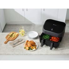 Friteuza cu aer cald InstantPot Frit Vortex Plus VersaZone, 9 l, 1700 W, 6 programe, Control tactil (Negru) - EpicHome