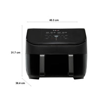 Friteuza cu aer cald InstantPot Frit Vortex Plus VersaZone, 9 l, 1700 W, 6 programe, Control tactil (Negru) - EpicHome