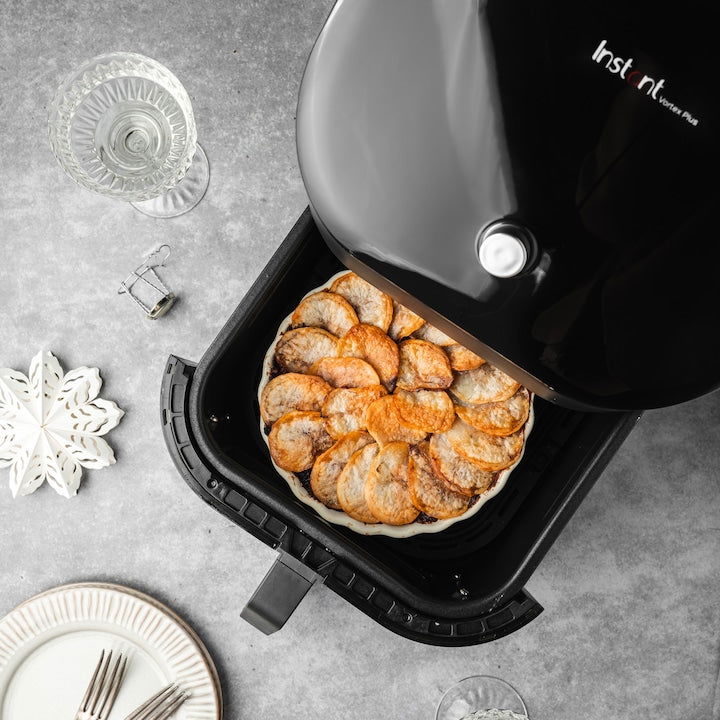 Friteuza cu aer cald, fara ulei, Instant Vortex Plus 6 Clear Cook, Ecran digital, Cos detasabil, 6 functii de gatire, Capacitate 5.7 litri, 1700W - EpicHome