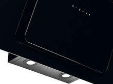 Hota decor Pyramis FIERO Black Glass, 1 motor turbo, Touch control, Timer, Display, 500m³h - EpicHome.ro