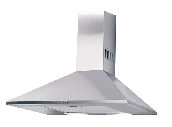 Hota decor Pyramis Square Chimney CH105E, 1 motor, Inox, 440m³h, 60cm - EpicHome.ro
