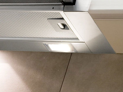 Hota telescopica Pyramis EMOTION Full Touch Control, 1 motor Turbo, 703m³h, Inox - EpicHome.ro