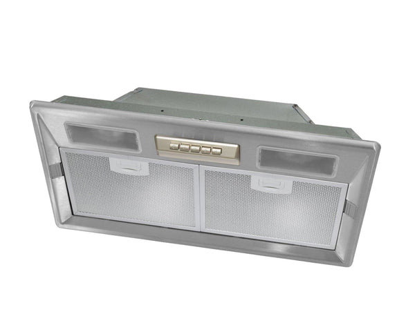 Hota total incorporabila Pyramis BEETLE, 1 motor, 379m³h, Inox, 53cm - EpicHome.ro