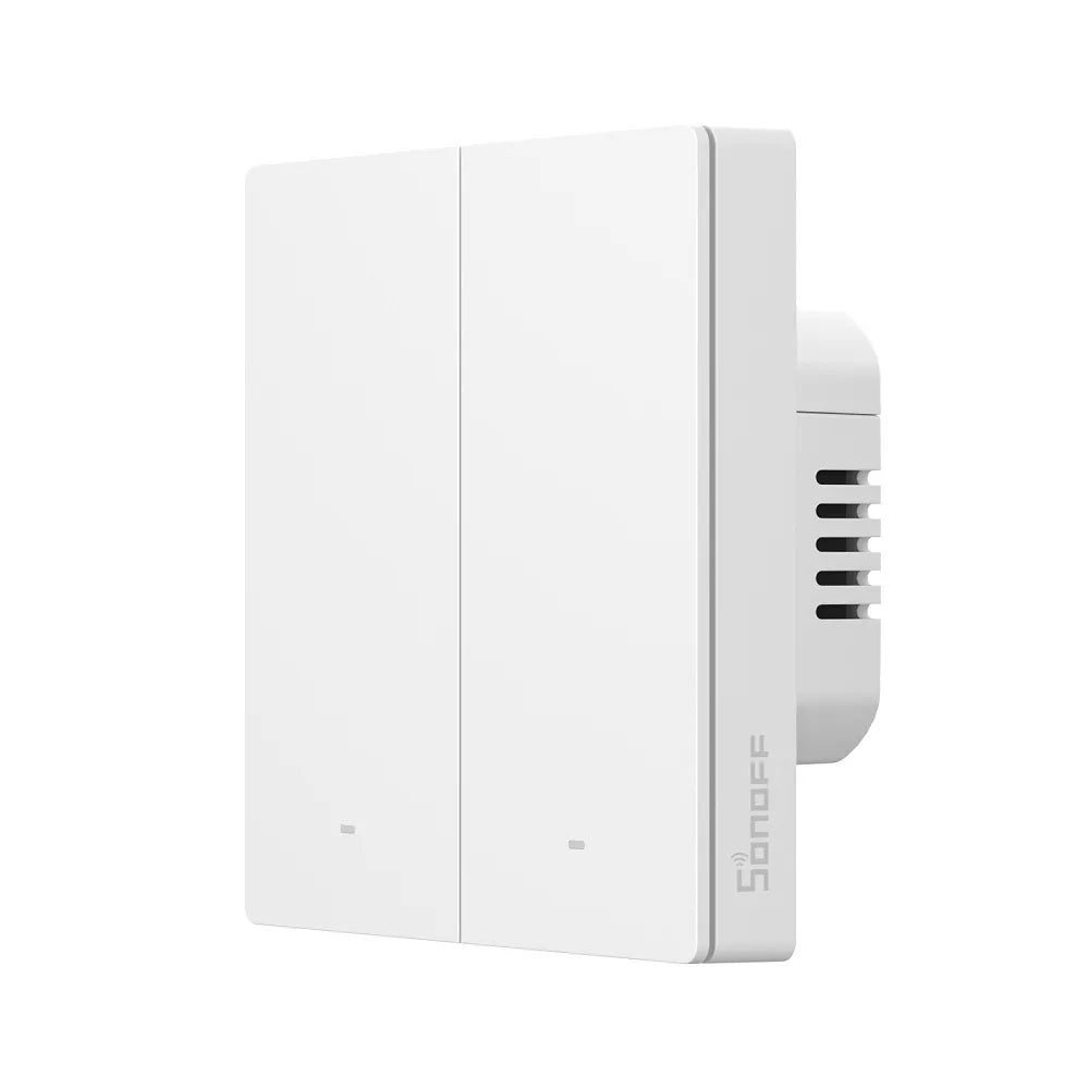 Intrerupator inteligent Sonoff M5-2C-86W, 2 canale, 10A, protocol Matter, Alb - EpicHome
