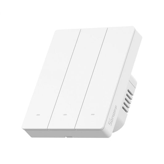 Întrerupător inteligent Sonoff M5-3C-80W, 3 canale, 10A, protocol Matter, Alb - EpicHome