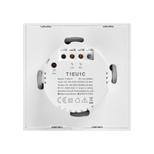 Intrerupator inteligent dublu cu touch Sonoff T1EU2C TX, Wi-Fi, compatibil Amazon Alexa si Google Assistant, sticla, Alb - EpicHome