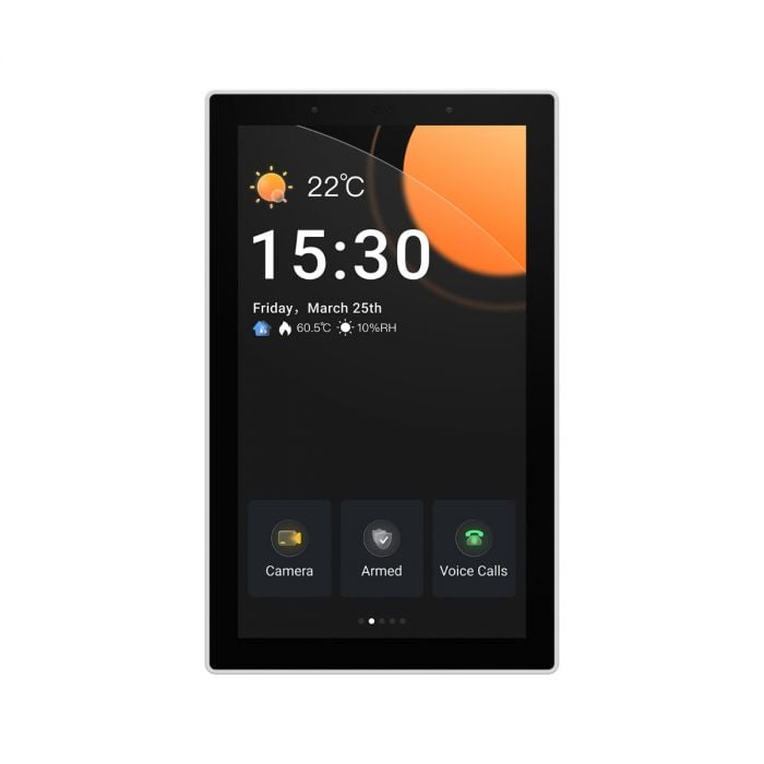 Intrerupator smart cu touch si functie termostat Sonoff NSPanel PRO 120, Hub Zigbee si Matter integrat, alb - EpicHome