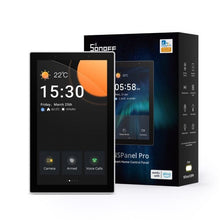 Intrerupator smart cu touch si functie termostat Sonoff NSPanel PRO 120, Hub Zigbee si Matter integrat, alb - EpicHome