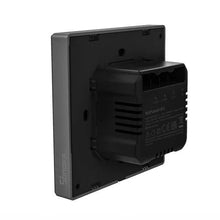 Intrerupator smart cu touch si functie termostat Sonoff NS Panel, Wireless, negru - EpicHome.ro