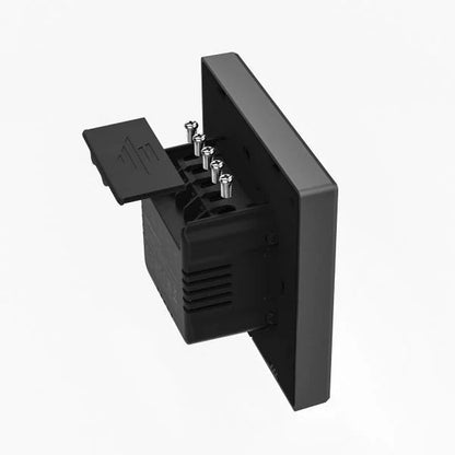 Intrerupator smart cu touch si functie termostat Sonoff NS Panel, Wireless, negru - EpicHome.ro