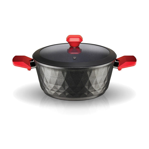 Oala aliminiu Pyramis RED DIAMOND 24cm - EpicHome