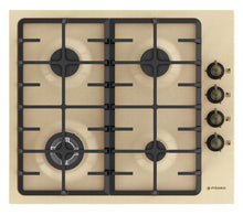 Plita gaz Pyramis 733071 Rustic, Wok, gratare fonta, 59x51 cm - EpicHome.ro