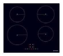 Plita inductie Pyramis PHI62430FMB Black Glass, 4 zone de gatit, Power Management, 9 trepte de putere, 59x52 cm - EpicHome.ro