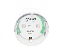 Priza smart Gosund SP111, Wireless, 15A, monitorizare consum, protectie copii - EpicHome.ro