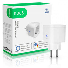 Priza smart Nous A7, Wi-Fi, 16A/3680W, protectie supratensiune - EpicHome.ro