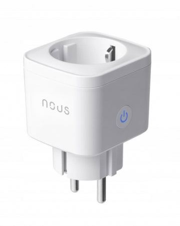 Priza smart Nous A7, Wi-Fi, 16A/3680W, protectie supratensiune - EpicHome.ro