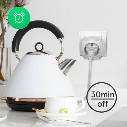 Priza smart Nous A7, Wi-Fi, 16A/3680W, protectie supratensiune - EpicHome.ro