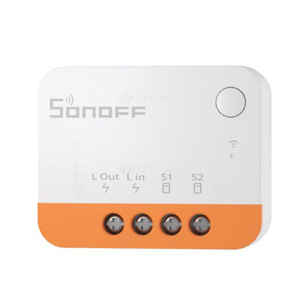 Releu smart Sonoff ZBMINIL2 EXTREME, Zigbee, 2 canale, functioneaza FARA NUL - EpicHome.ro