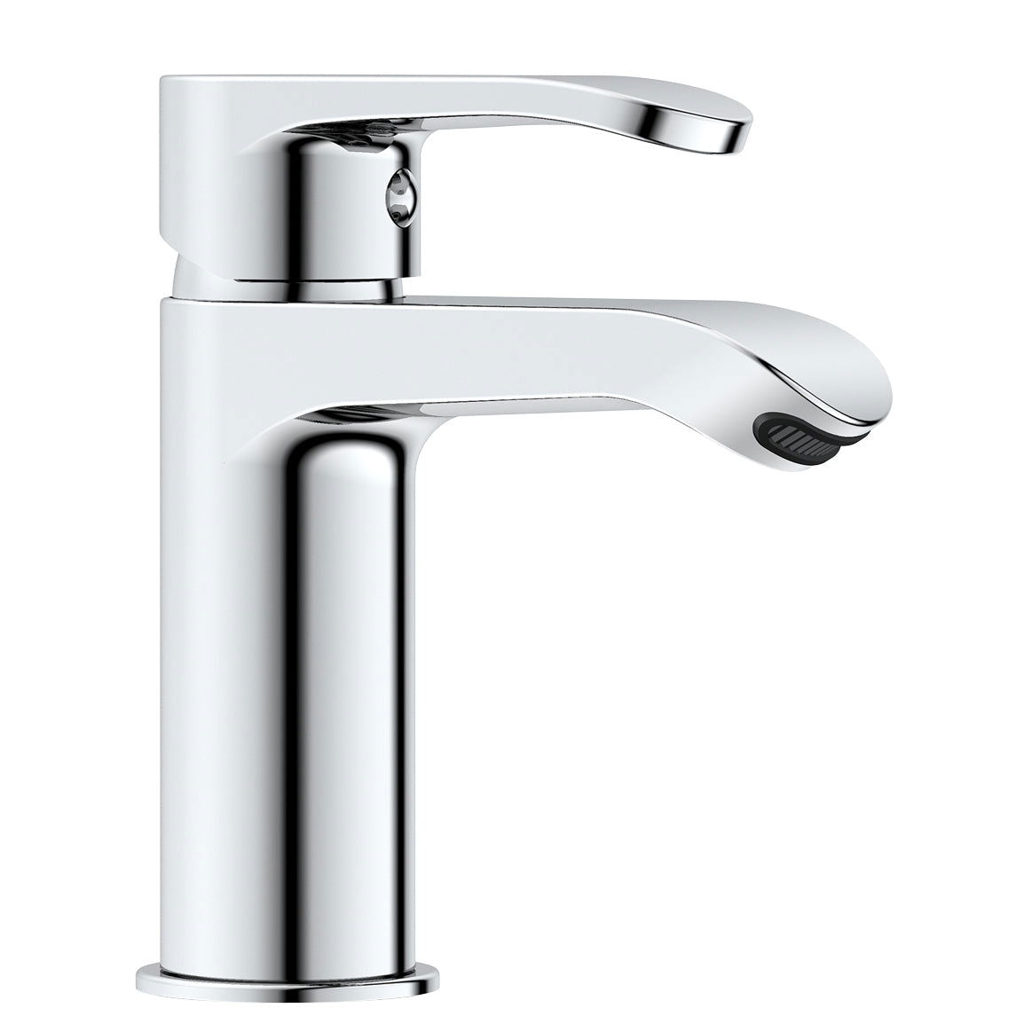 Set baterii baie Pyramis Smartline SALT, lavoar, cada si dus, alama (bronz), finisaj cromat, cartus cu disc ceramic - EpicHome.ro