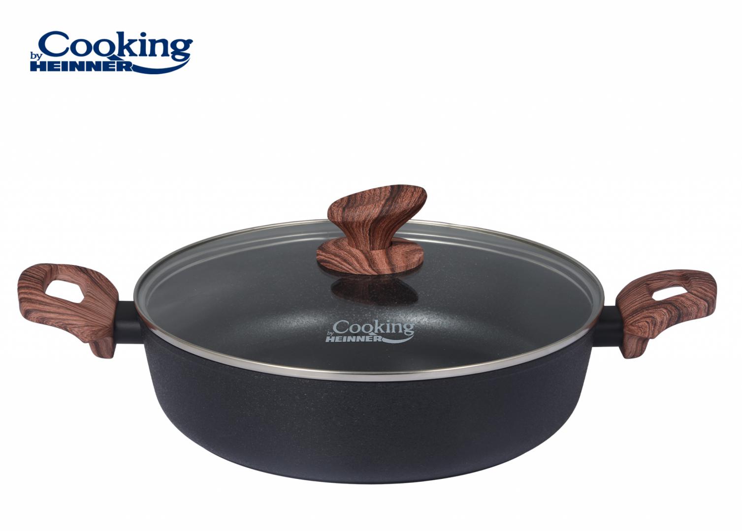 Set vase de gatit 5 piese aluminiu forjat, Malta, Cooking By Heinner - EpicHome