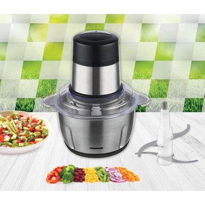 Tocator de legume Heinner Cytheria 300 HMC-D300SS, 300 W, 2 l, Argintiu - EpicHome