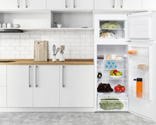 Frigider cu doua usi Pyramis FSS 143 White, sistem racire Static, clasa E, capacitate totala 206 litri