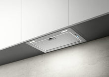 Hota total incorporabila Pyramis Turbo EF, 52 cm, 1 motor, 580m³h, electronic control, Timer, finisaj metal vopsit gri