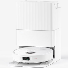 Aspirator robot Roborock Qrevo MaxV QRMV02-00, 0.33l, Functie mop, Cartografiere 3D, Navigatie PreciSense LiDAR, Alb