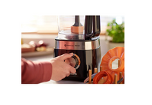 Robot de bucătărie PHILIPS Viva Collection HR7530/10, Bol 2.1L, Blender 1.5L, 850W, Negru