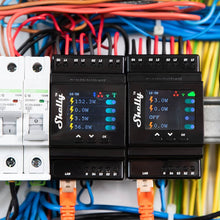 Shelly Pro 4PM – Comutator Inteligent 4 Canale WiFi LAN DIN cu Contor de Putere