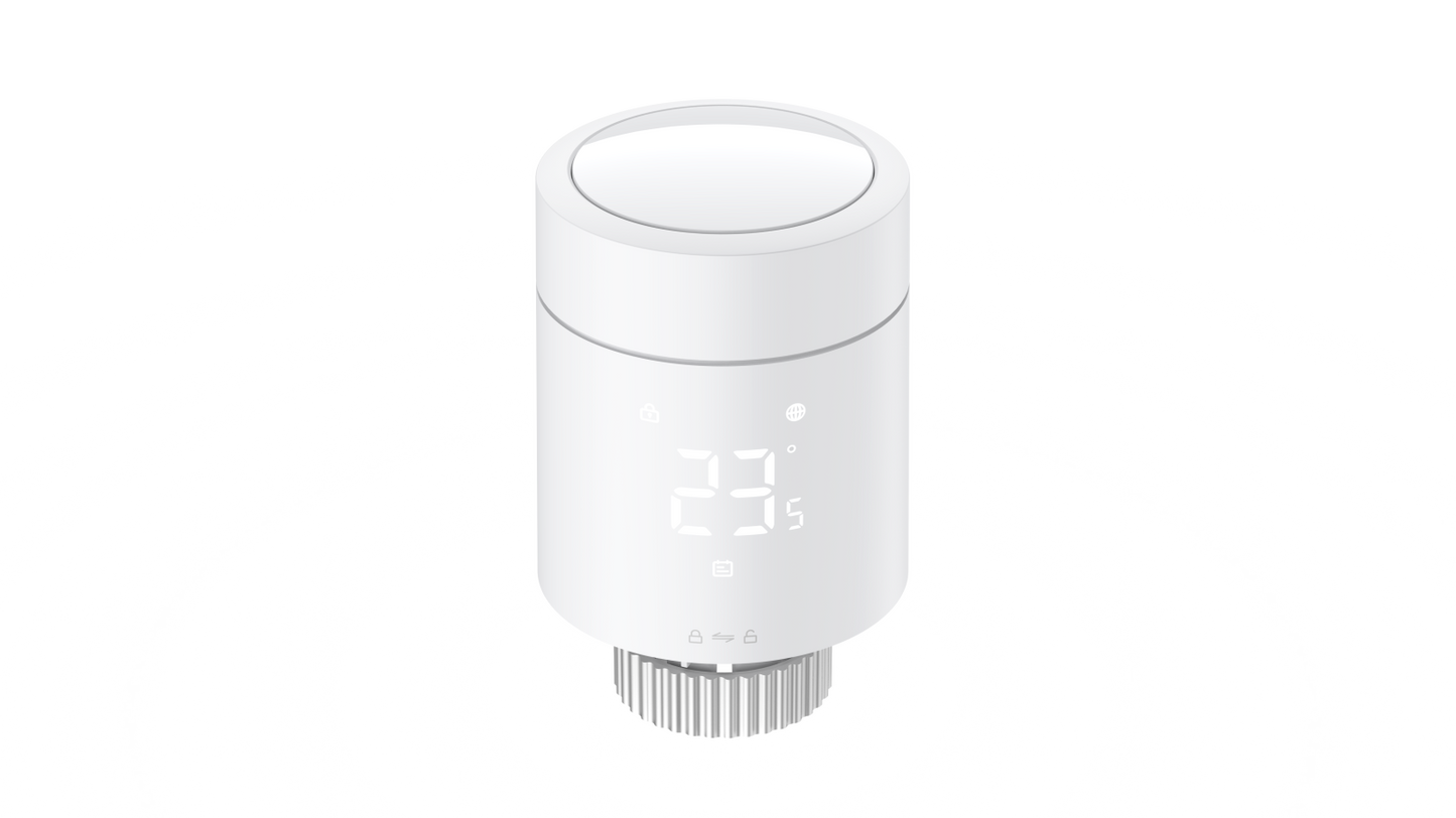 Termostat inteligent pentru calorifer Aqara W600, Thread/Zigbee, Spatial Intelligence