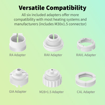 Termostat inteligent pentru calorifer Aqara W600, Thread/Zigbee, Spatial Intelligence